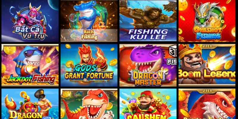 Tổng hợp game bắn cá đổi thưởng hot 2025