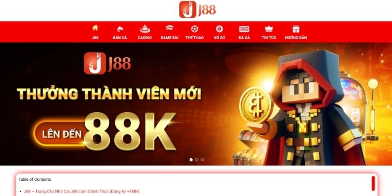 Game bài J88 mang lại trải nghiệm hấp dẫn và chuyên nghiệp