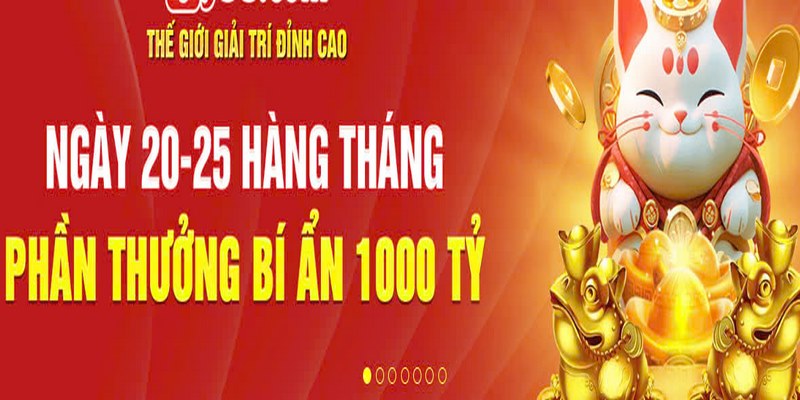 Sảnh nổ hũ PG điện tử nhận khuyến mãi cực khủng 